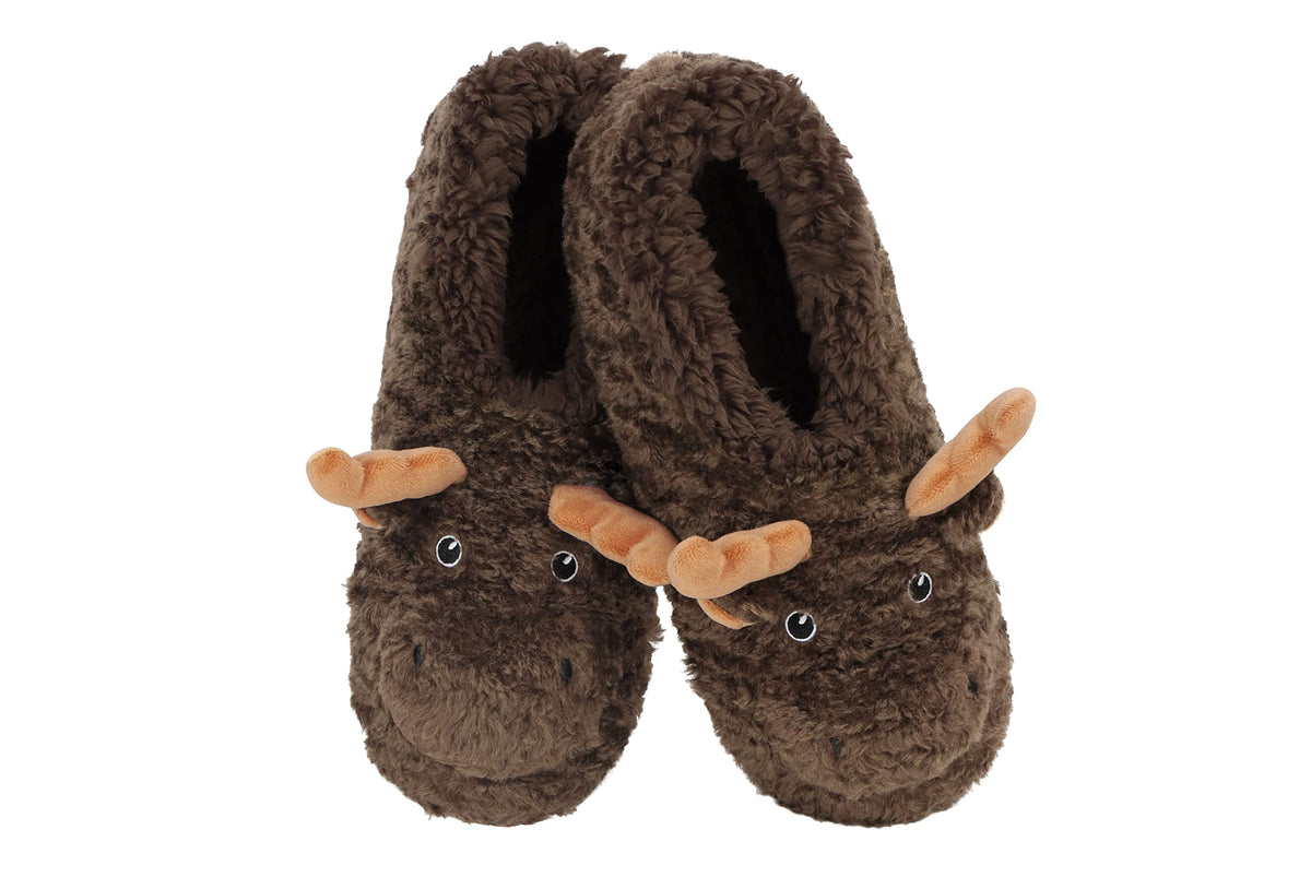 mens moose slippers