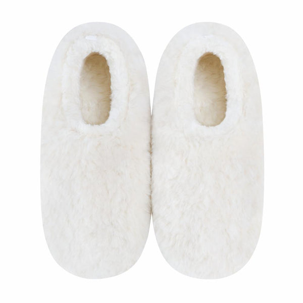Womens Snowball Faux Fur Snoozies