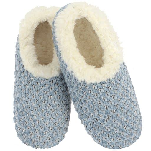 Slippers Blue Pattern Patterned Slippers for Women – snoozies!