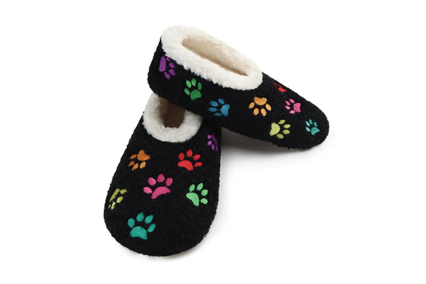 Snoozies Mini Embroidered Slipper Socks for Women
