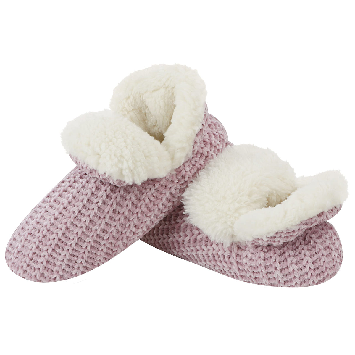 Pink Boot Slippers Women Lavish Bootie Frosted Pink Slipper – snoozies!