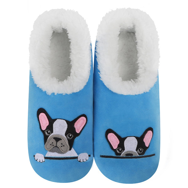 Womens Pairable Blue Frenchie
