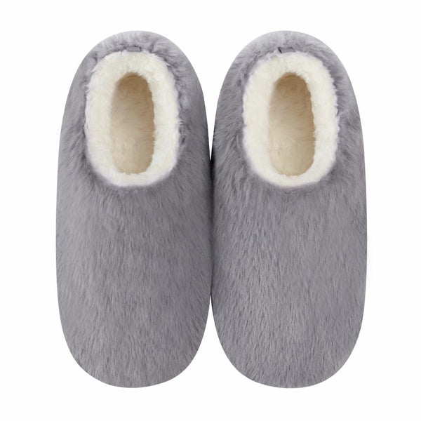 Womens Snowball Faux Fur Snoozies