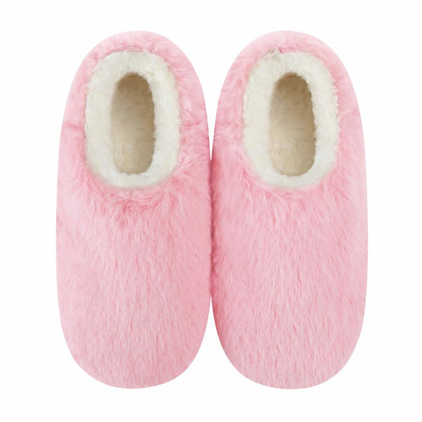 Womens Snowball Faux Fur Snoozies